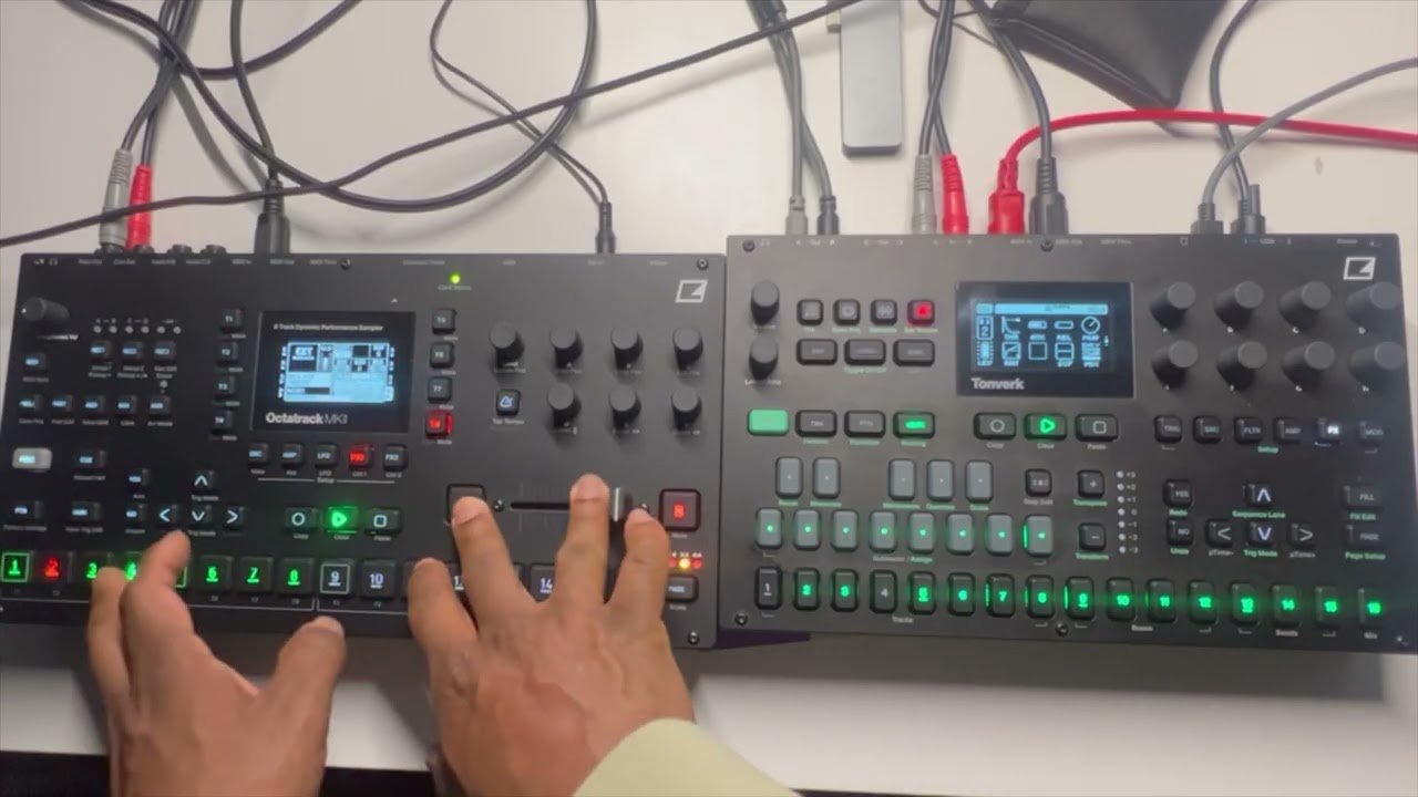 Tonverk and Octatrack Christmas Eve Jam 
