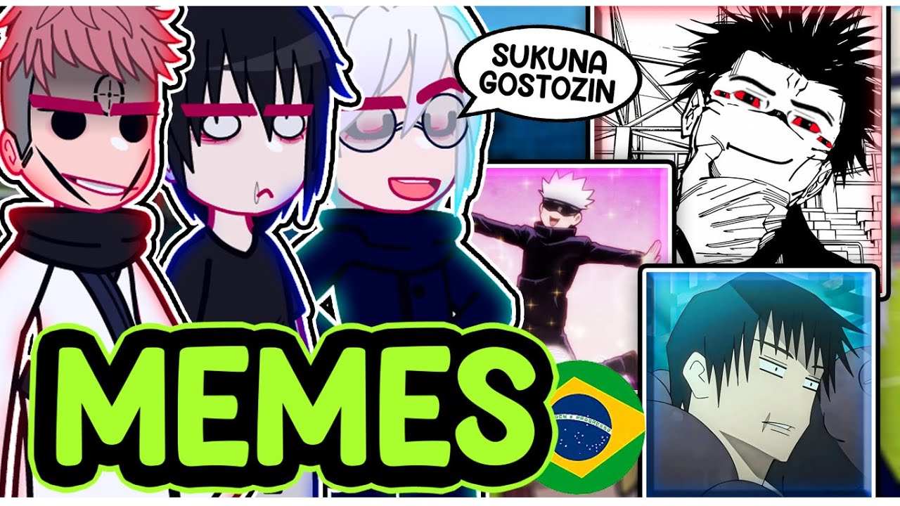 ||Jujutsu Kaisen reagindo aos MEMES|| \\🇧🇷// ◆Bielly - Inagaki◆