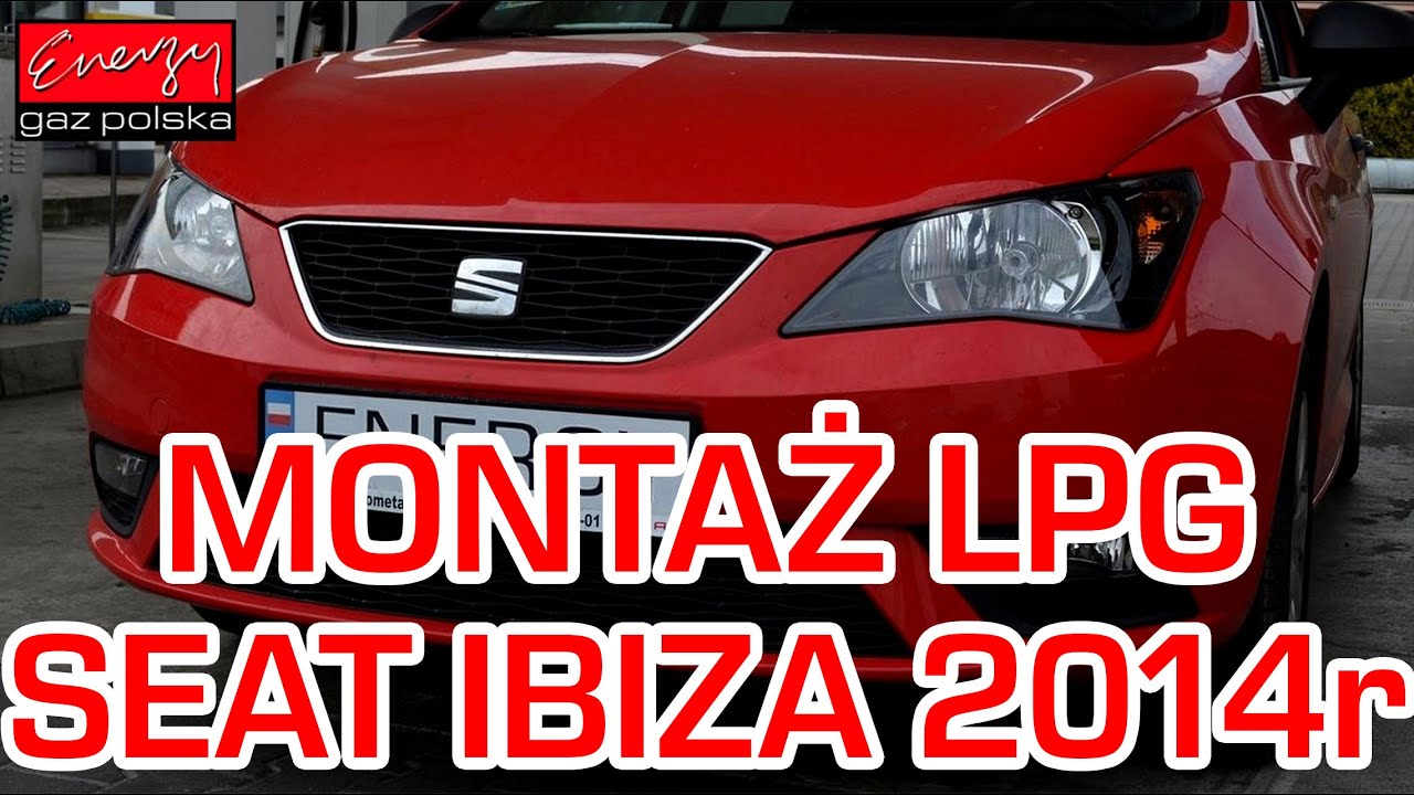 Montaż LPG Seat Ibiza z 1.4 2014r w Energy Gaz Polska na gaz BRC SQ 24.11