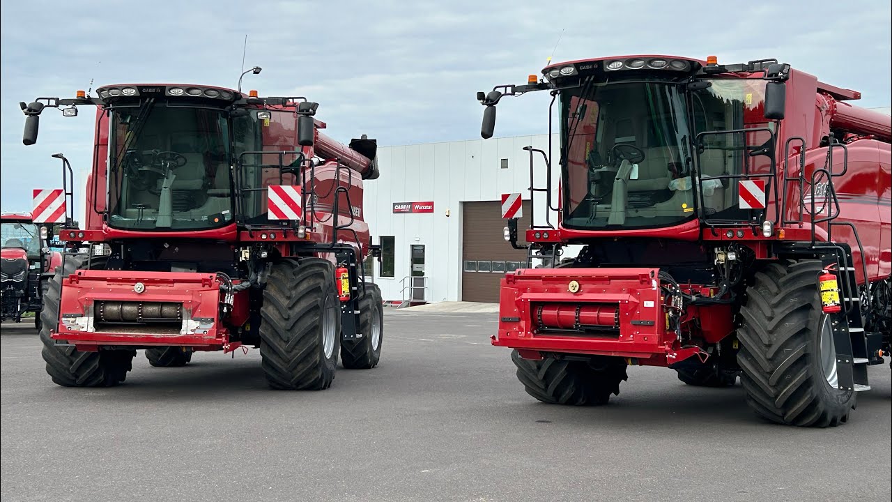 Nowy  Nabytek!😱 Case axial-flow6150 przyprowadzenie 2x kombajnów na gospodarstwo🔥