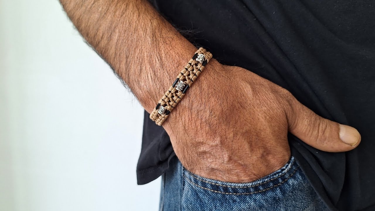 Men Love This Leather Bracelet!😊Can You Make These DIY Leather Bracelets in Under 5 Minutes?