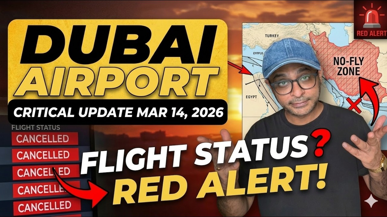 Dubai Airport: Flight status for March 14 tomorrow, 2026
