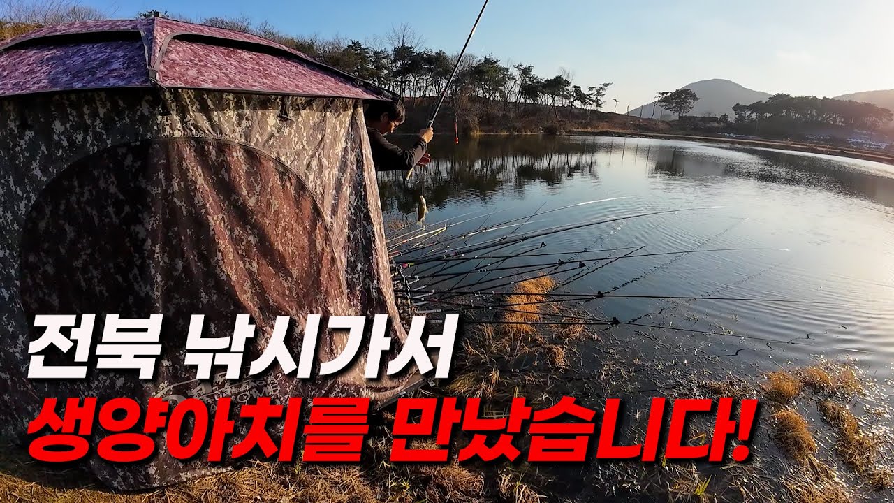 전북 소류지의 양아치 등장! 둑고싶냐??