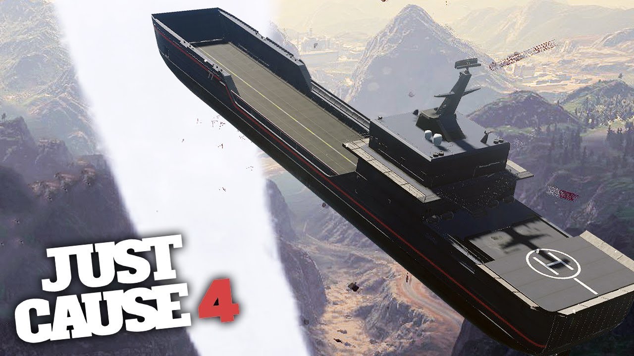 BIGGEST SHIP MEETS THE TORNADO in Just Cause 4!