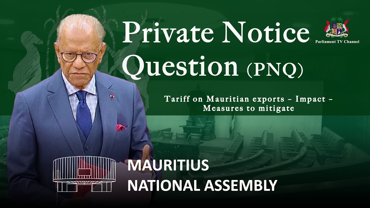 Private Notice Question (PNQ) | Tuesday 13 May 2025