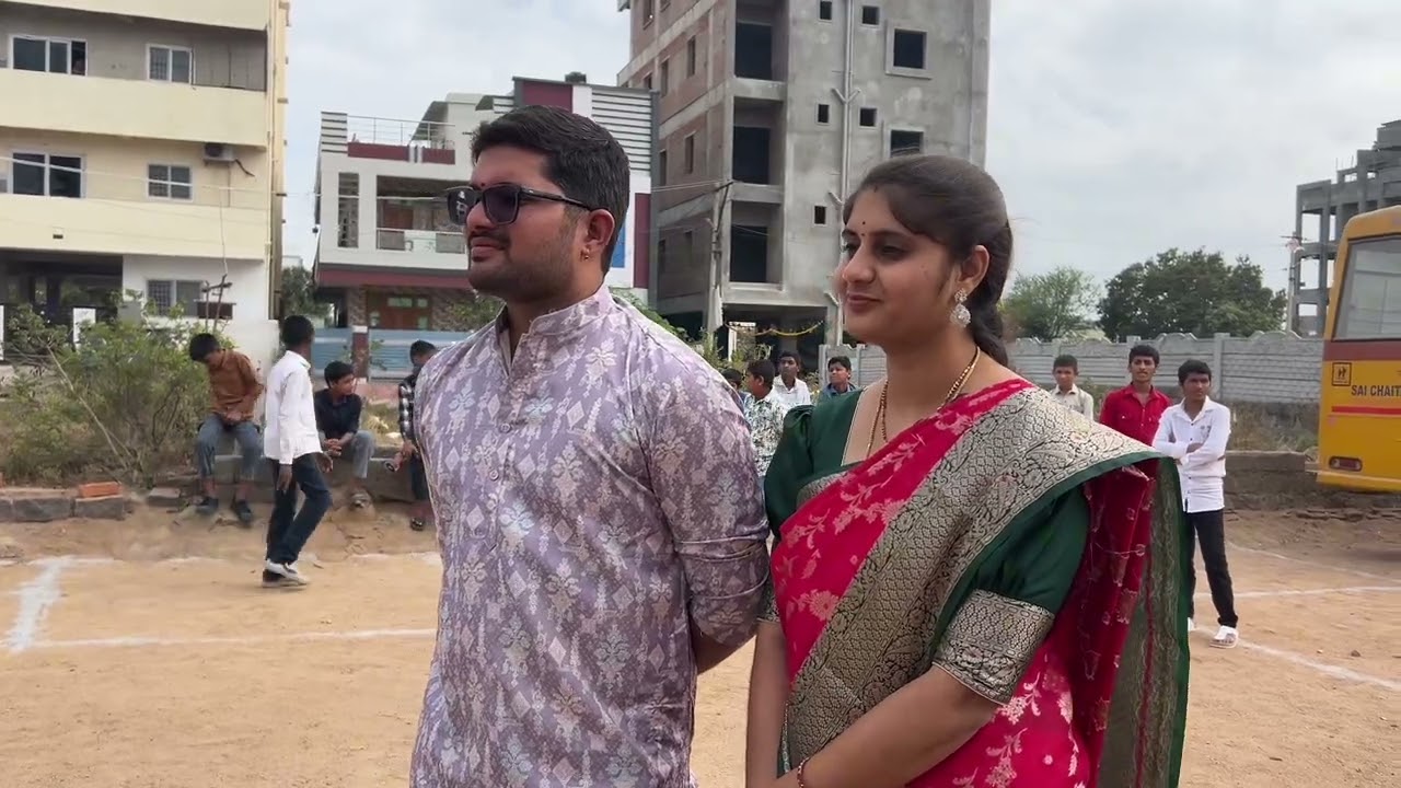 🔥 Bhogi Mantalu Celebrations at Sai Chaitanya Model School | Pongal Special  #trending #education