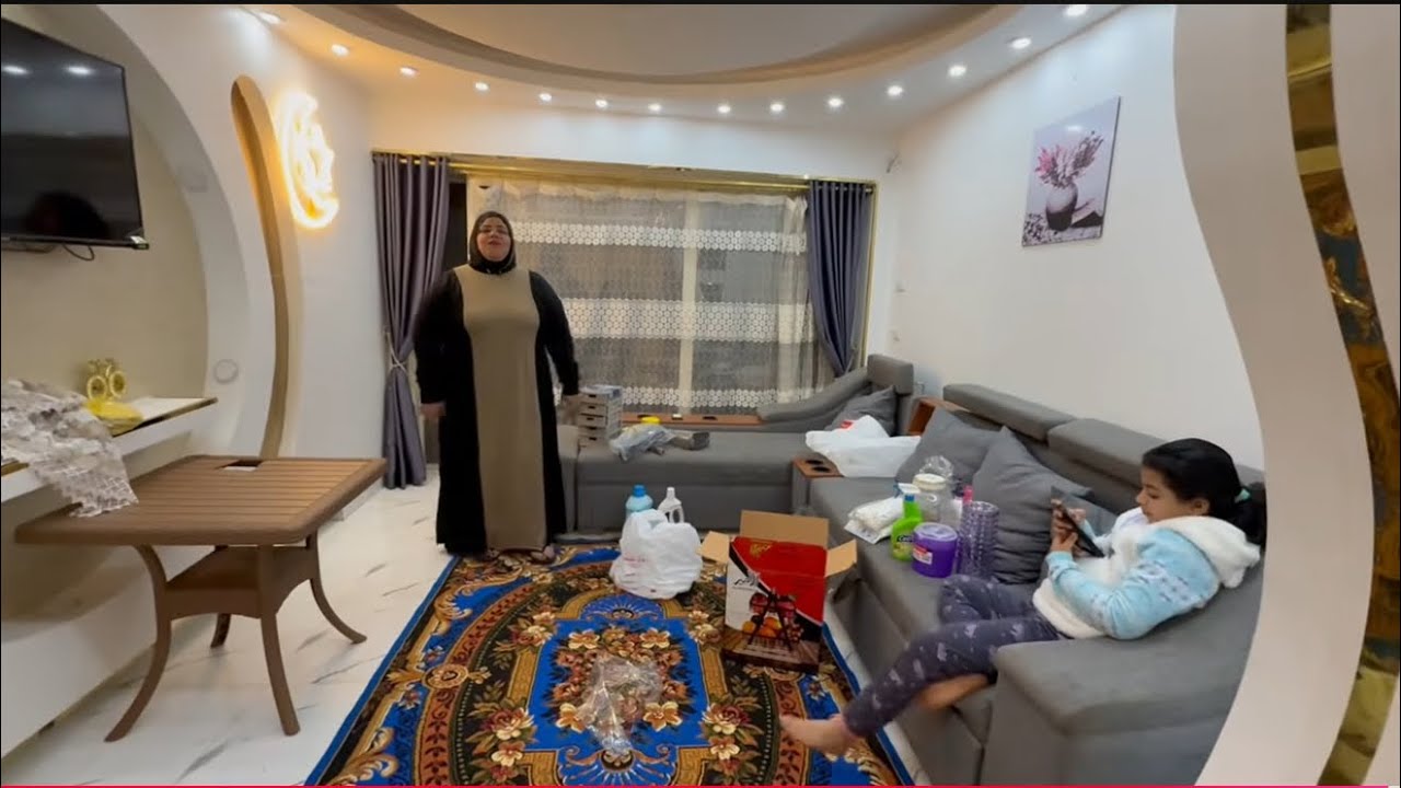 بركولي وهنوني اخير الفرش الجديد ومشتريات رمضان 🌙 ربنا بعتلي الي يجبر بخاطري 🇶🇦بنت قطر🇶🇦 مفاجاه العمر
