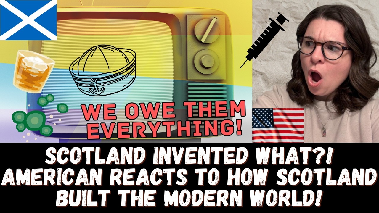 Scotland Invented WHAT?! American Reacts to How Scotland Built the Modern World!