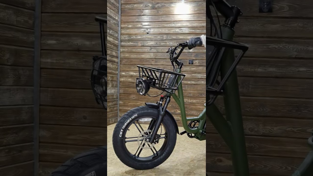 Step - by - step cargo e-bike assembly. Uncut version.