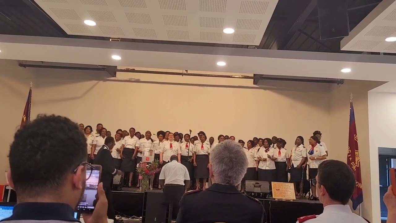 Armée du salut. Chorale réunies des poste de Lilas, Paris et Boulogne-Billancourt.