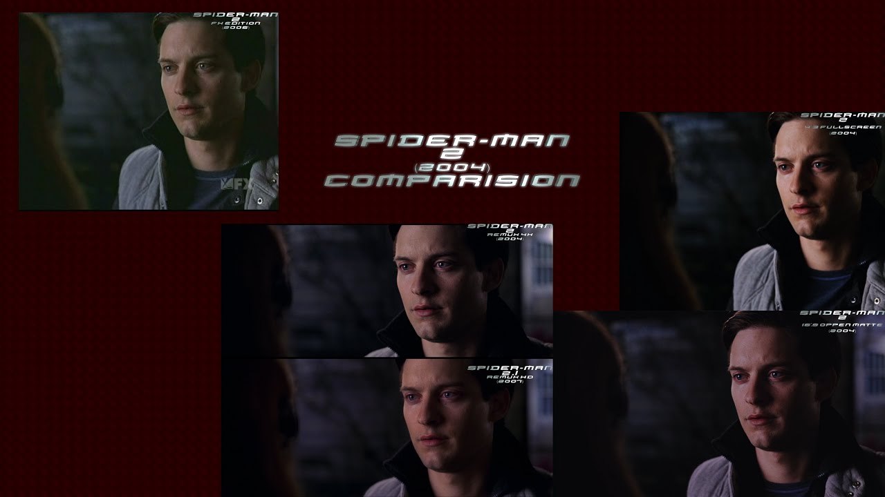 SPIDER-MAN 2 (2004) FX EDITION - COMPARISION