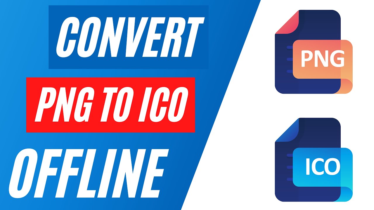 как конвертировать png в ico офлайн