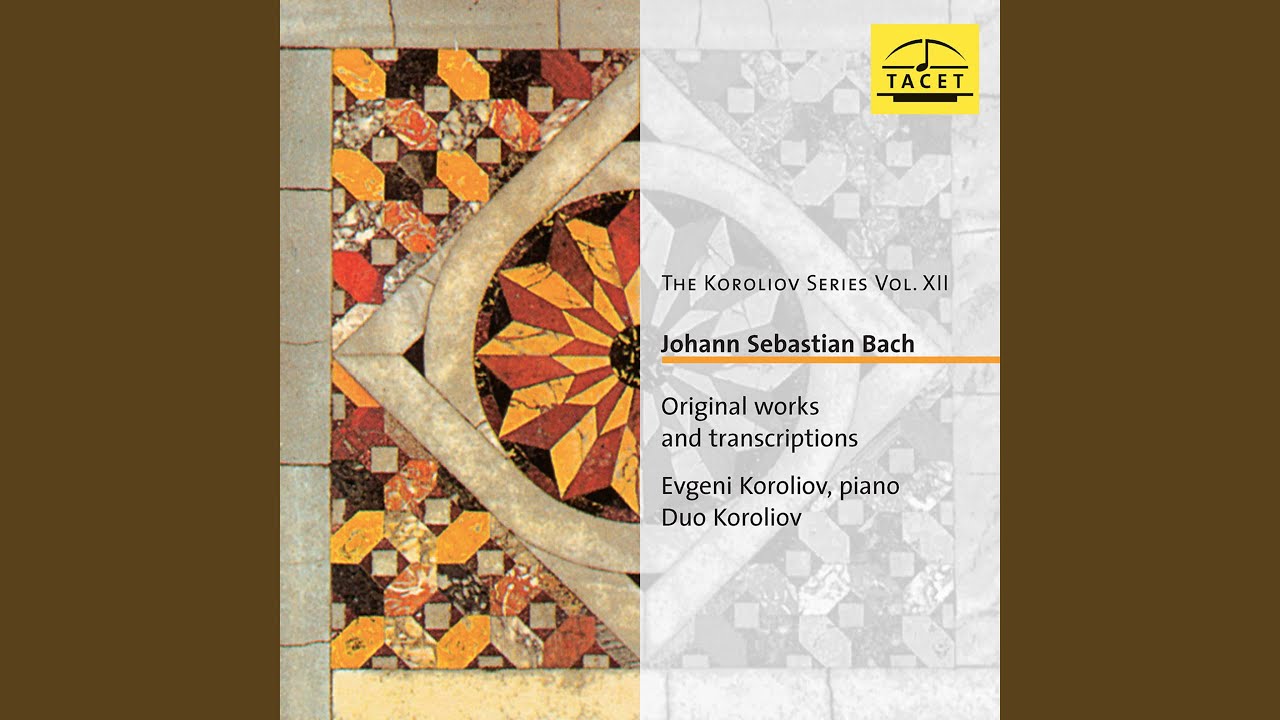 Passacaglia in C Minor, BWV 582 (Transcr. E. Koroliov for Piano Duo)