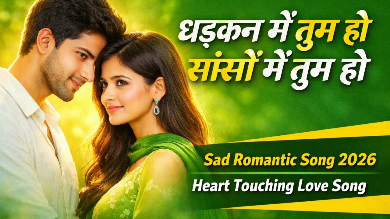 Dhadkan Me Tum Ho, Sanson Me Tum Ho 💞 |90s Style Romantic Song 🎧 |True Love Song ❤️