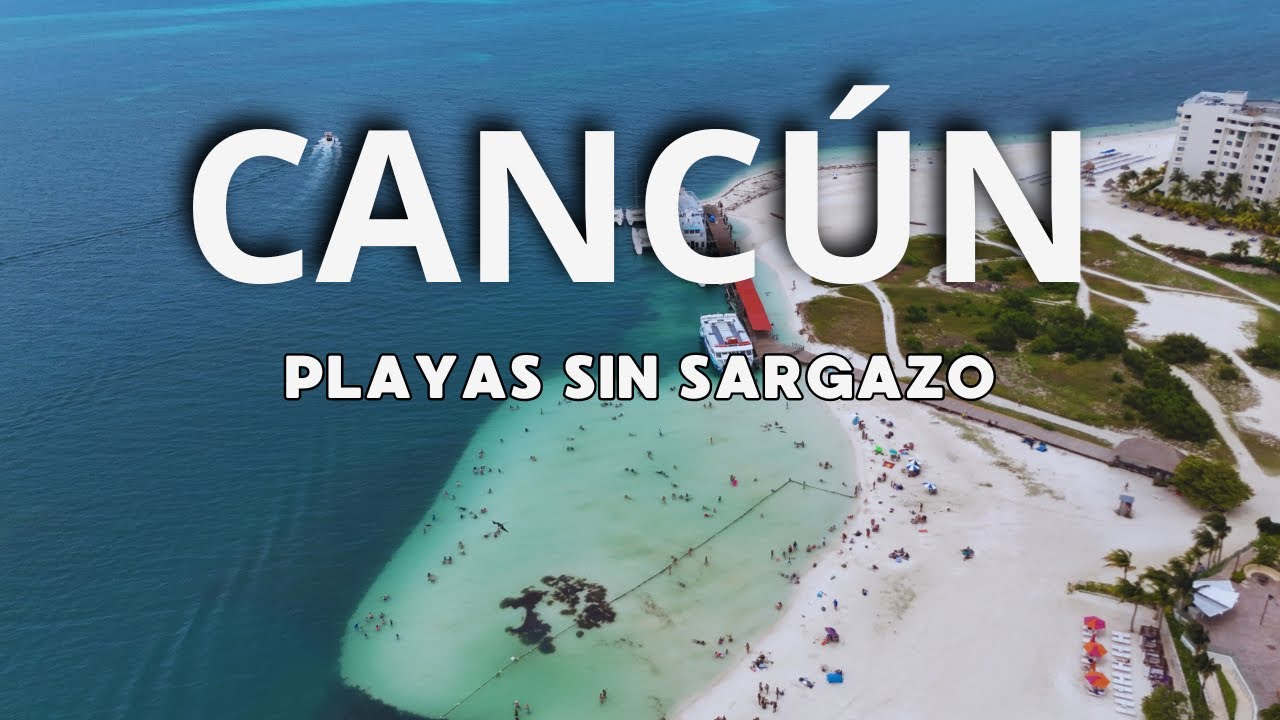 CANCUN - Playas Sin Sargazo JUNIO 2025 🏖️ PLAYA LANGOSTA | Parte 1