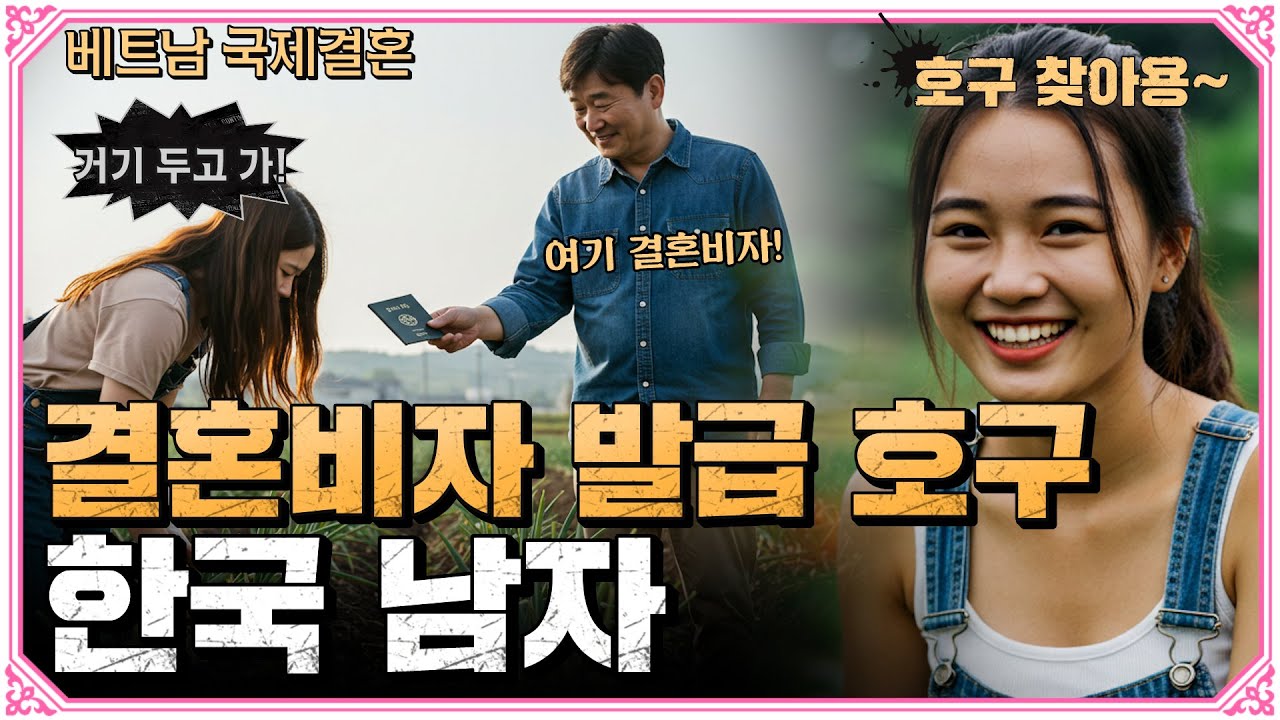 20살 베트남 계절근로자 여성이 결혼하자고 하네요