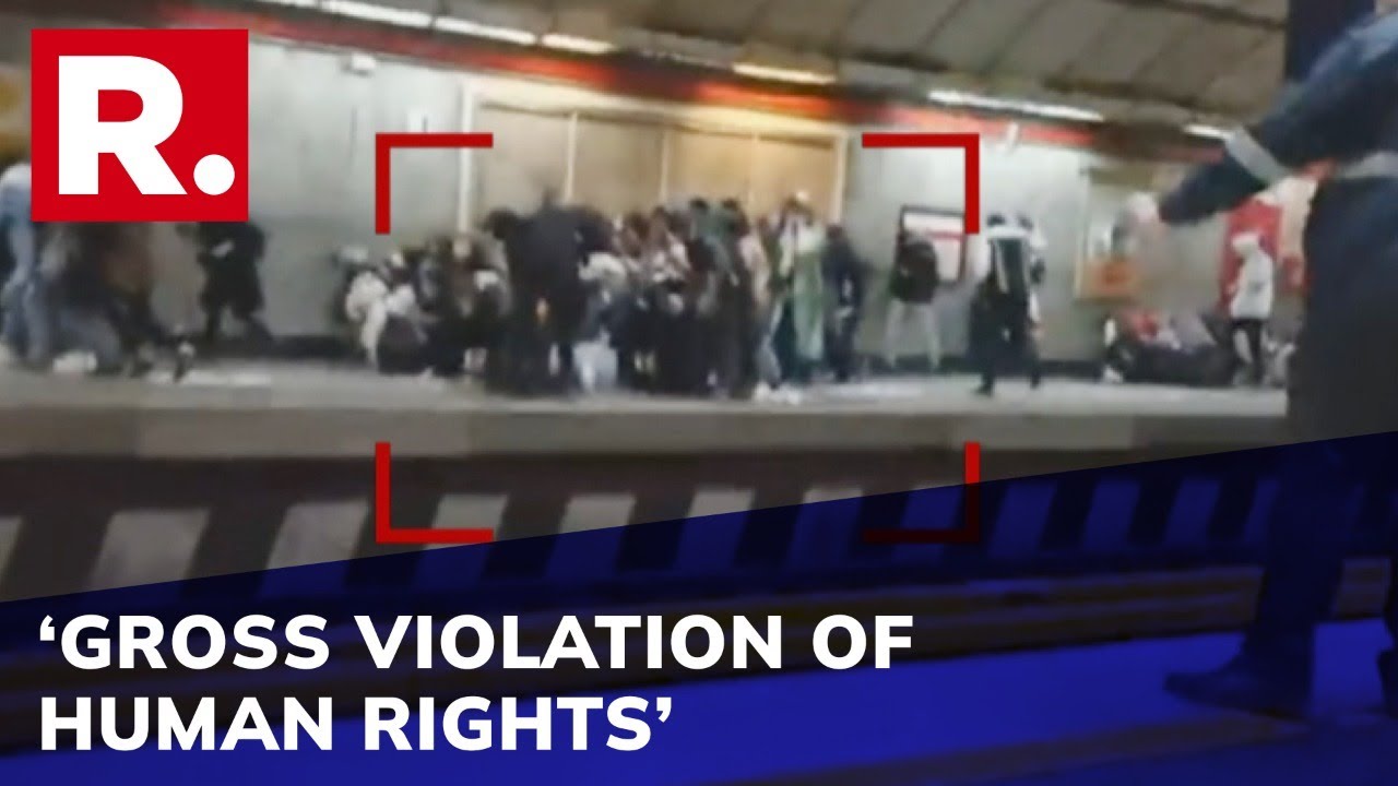 Iran Police Open Fire at Protesters at a Metro Station in Tehran; Activists Condemn Brutality