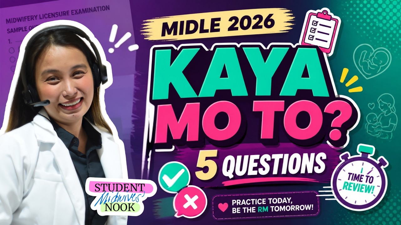 Midwifery Licensure Examination (MidLE) November 2026 | Random Board Questions