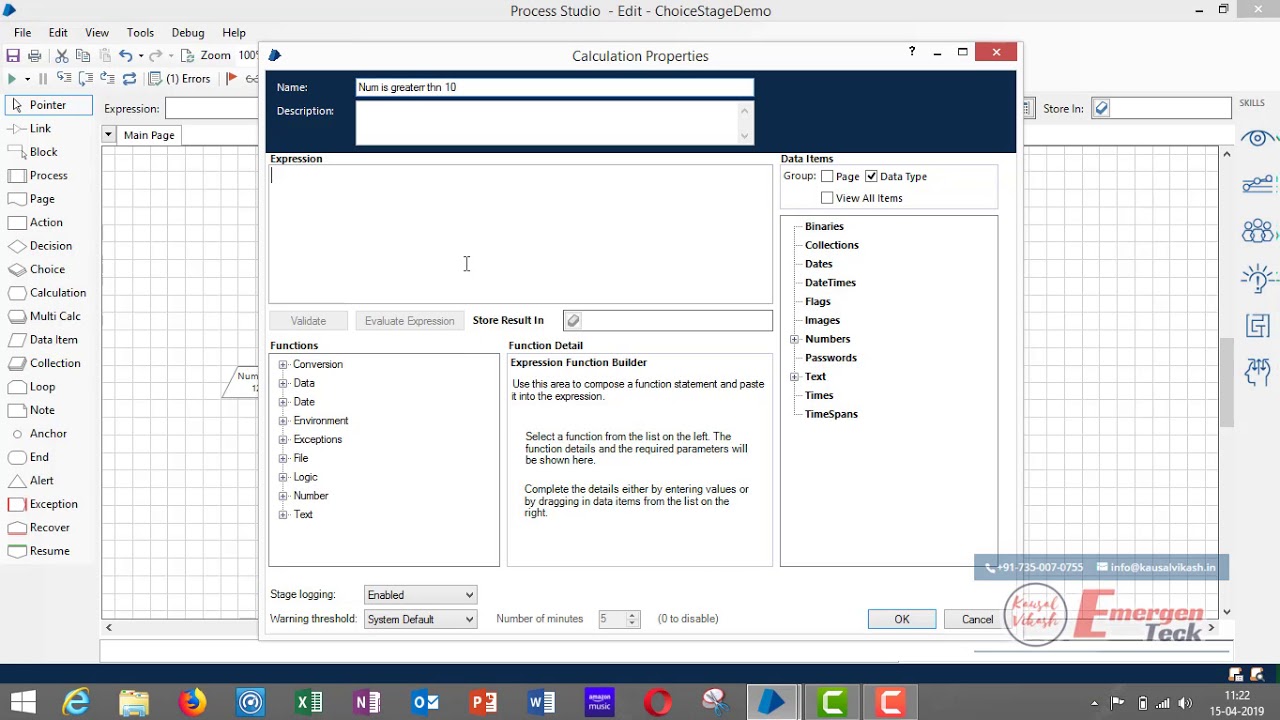 What is Decision stage in RPA Blue Prism Tool? | EmergenTeck