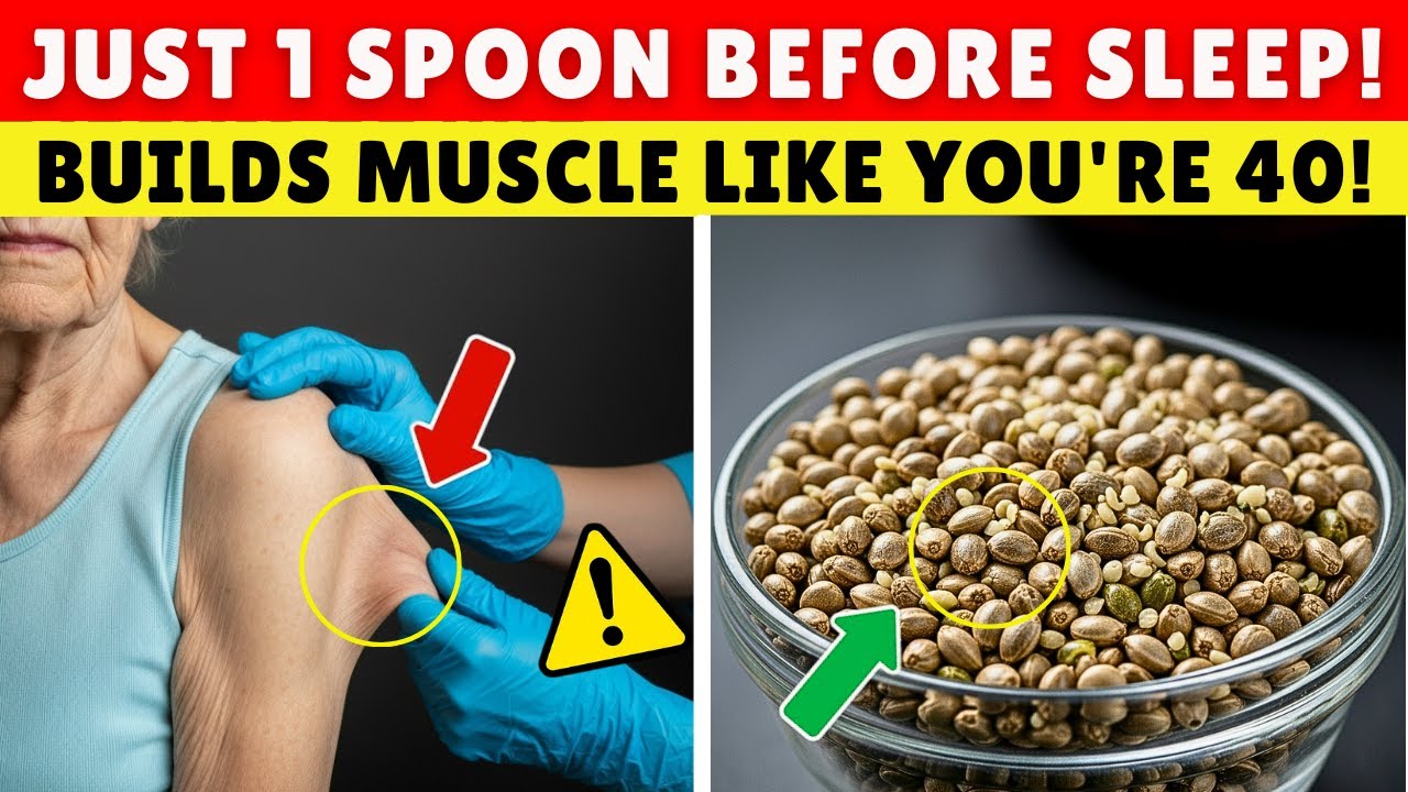 Build Muscle After 70: THIS SEED Works Better Than Eggs! | Senior Health Tips