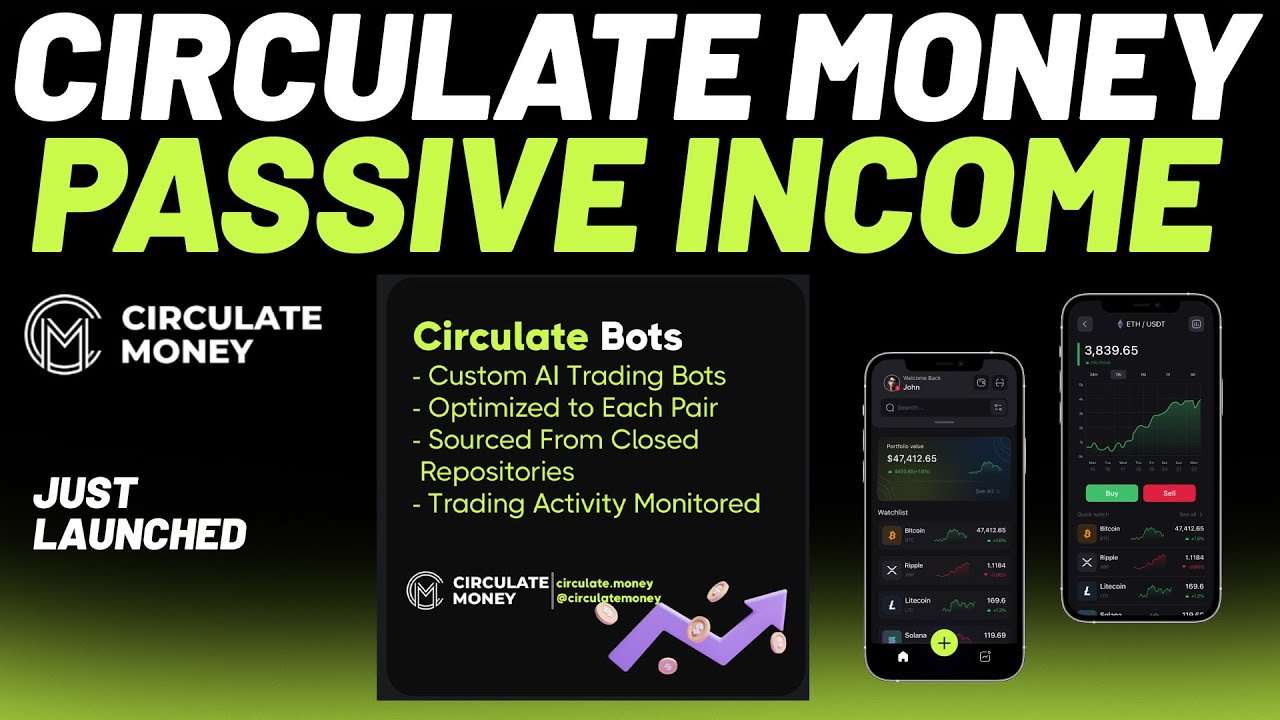 CIRCULATE MONEY *JUST LAUNCHED* Earn Between 2-5% Daily!