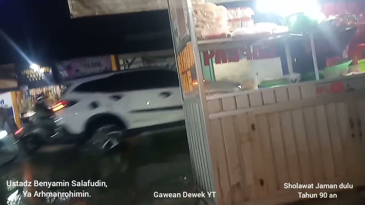 Sholawat Jaman Dulu, Ustadz Benyamin Salafudin,Ya Arhmanrohimin,sambil dagang 