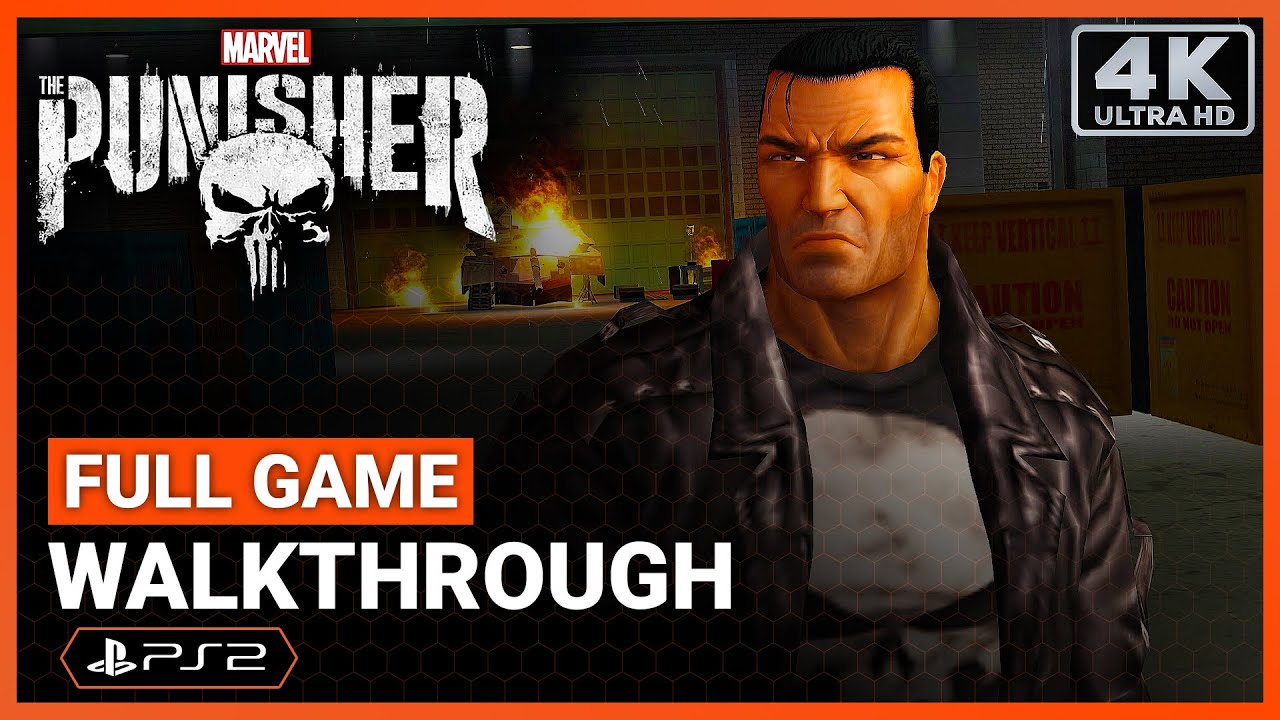 THE PUNISHER (PS2) Full Gameplay - No Commentary (4K 60FPS)