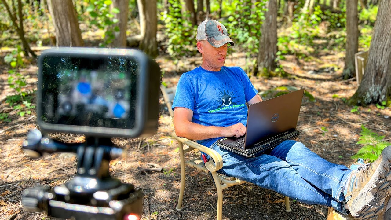 How to Start an Outdoor YouTube Channel (No Electricity Required) ep94