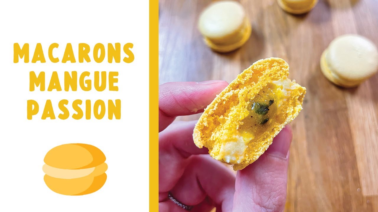 Ma recette de macaron mangue passion !