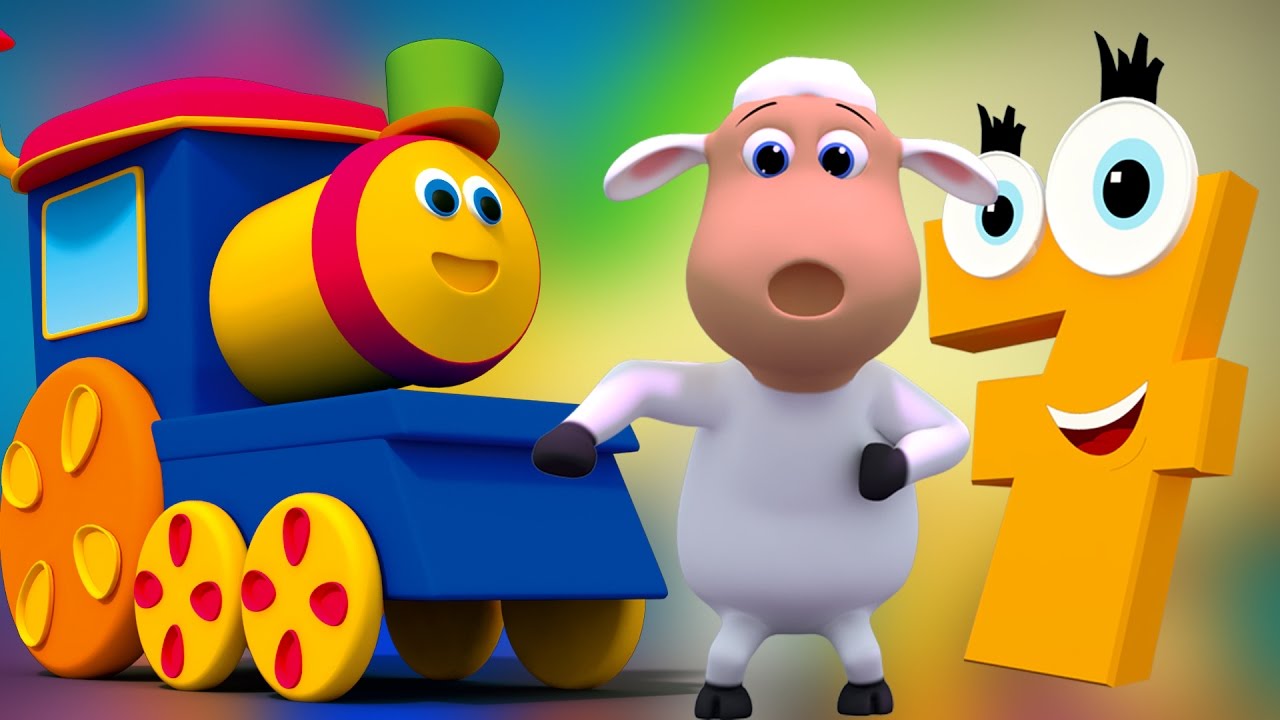 Bob diez en la cama | 3d rimas para niños | Poem For Kids | Nursery Rhymes Song | Bob Ten In The Bed