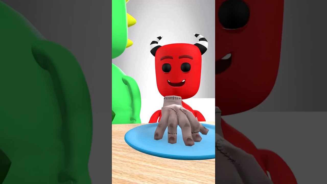 👿 Tony Secretly Takes Nomy's Wednesday Hand and Destroy It!  🖐 💕 