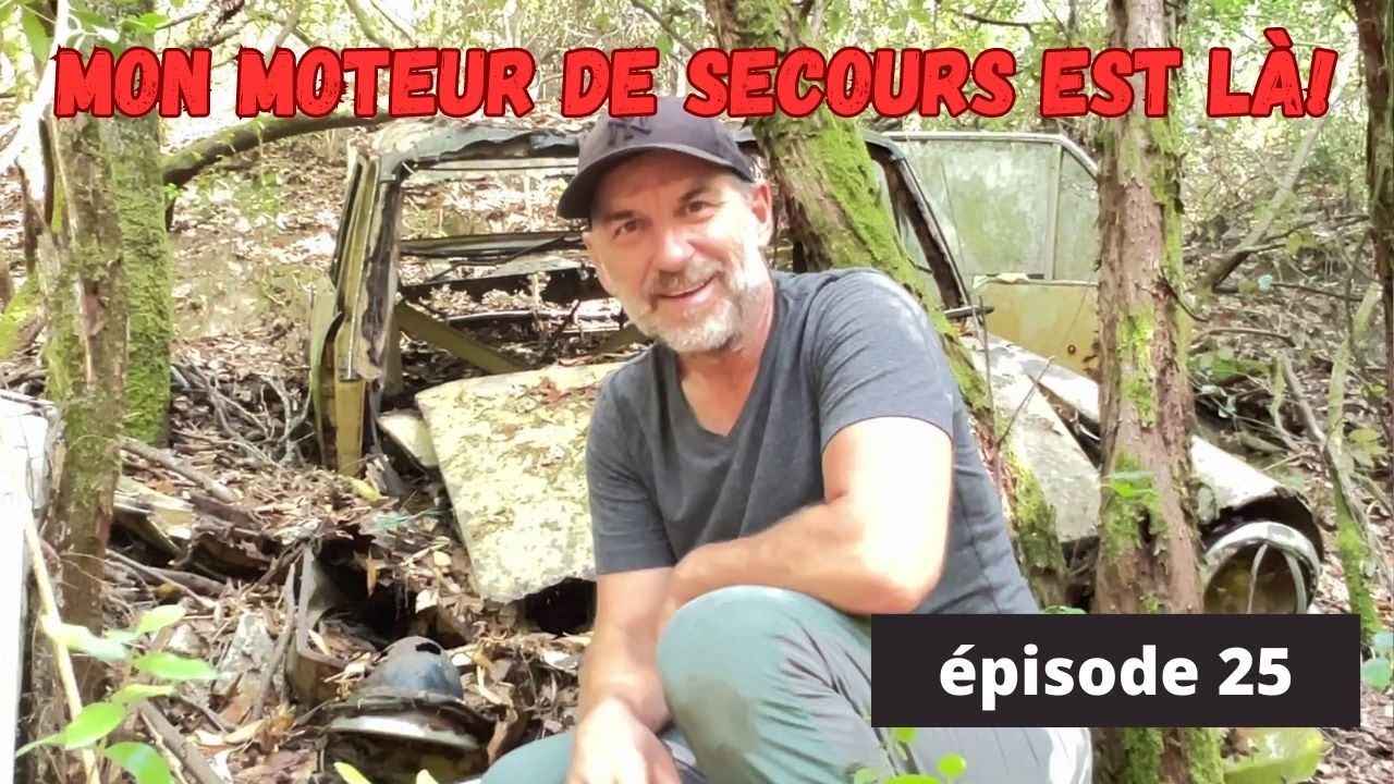 Je trouve le moteur de secours de ma mini de course issue du maquis et actuellement en restauration!