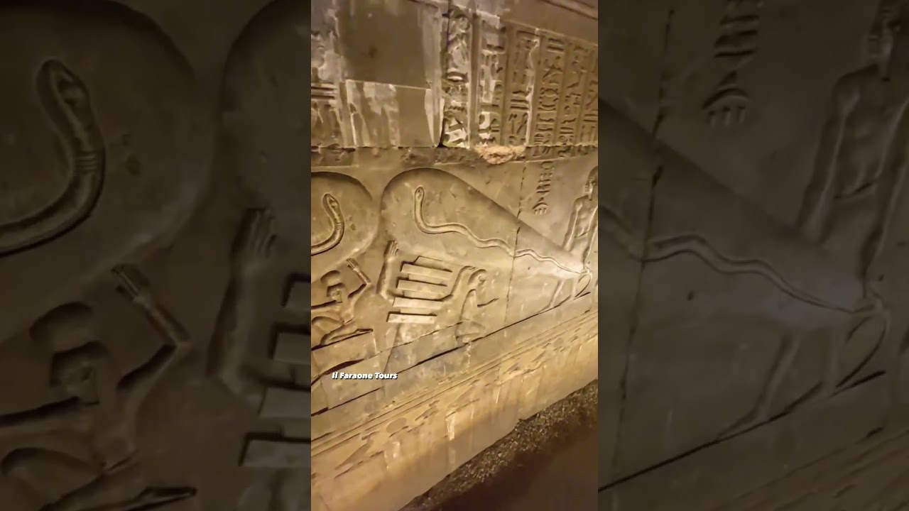 Dendera Light Bulb Lamps Reliefs | Lampade di Dendera