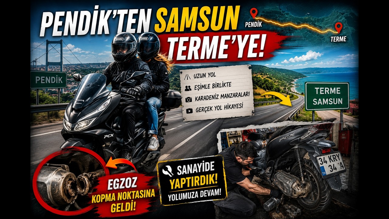 İSTANBUL- SAMSUN ARASI UZUN YOLDA YAŞADIĞIM TALİHSİZLİKLER...!