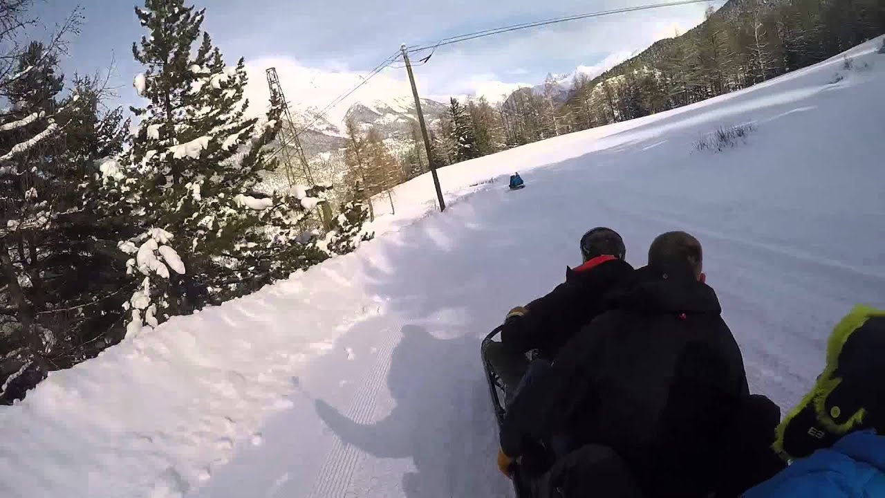 Descente bobsleigh Planay 2015 Bramans