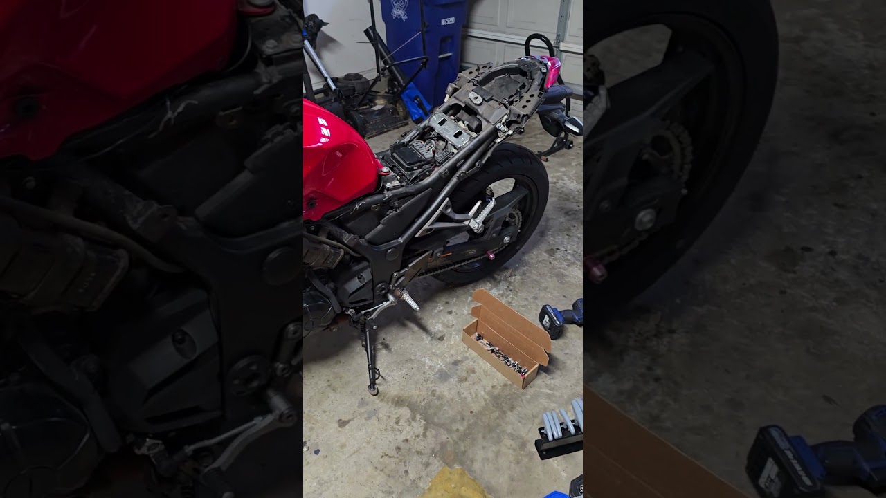 Getting Ready For New Fairings