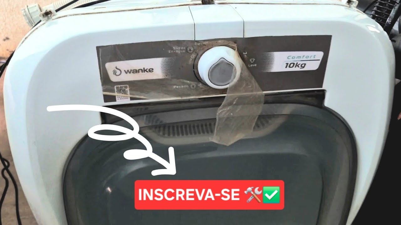 ✅️ TANQUINHO WANKE 10KG COMFORT LWBE100T SAINDO A CORREIA E VÁRIAS DICAS! #youtube 
