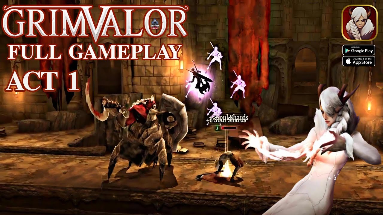 Grimvalor Full Gameplay | Act 1