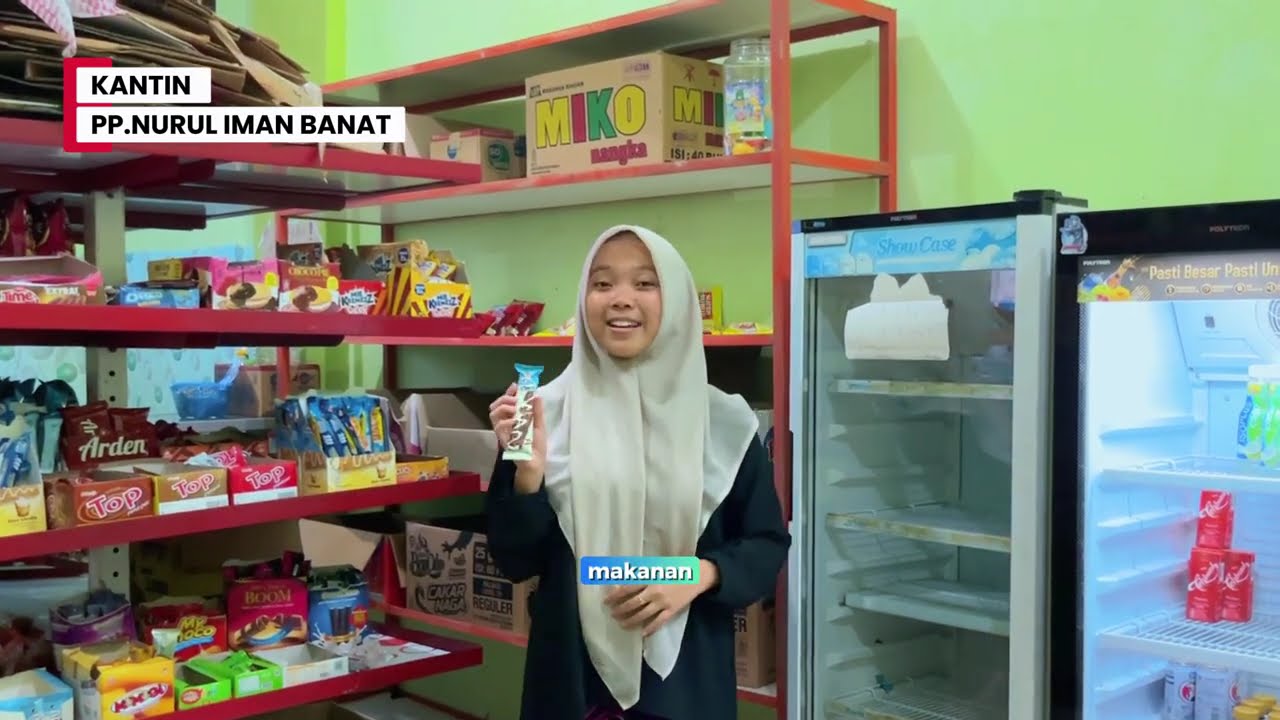 Kantin Pondok Pesantren Nurul Iman Banat