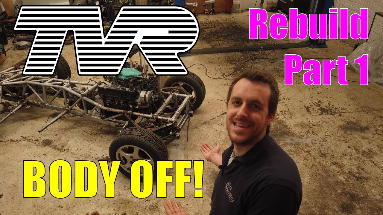 I take the body off a TVR - In under 4 minutes!