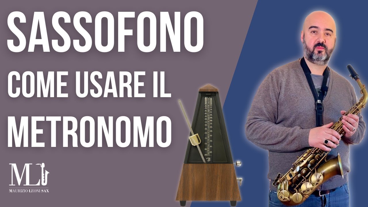 Sassofono. Come usare il metronomo?
