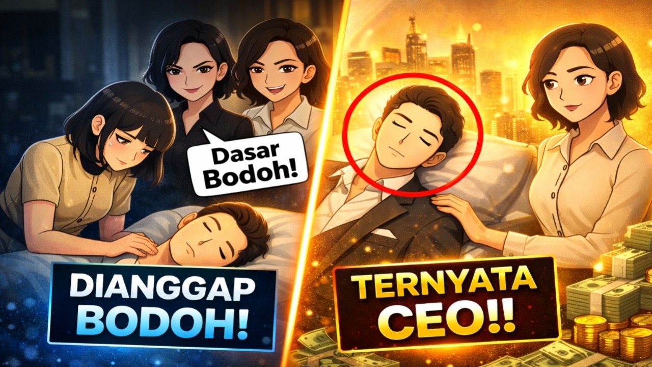 Dianggap Bodoh Merawat Pacar Koma 8 Tahun - Ternyata Pacarnya Seorang CEO Terkaya - Drama Animasi