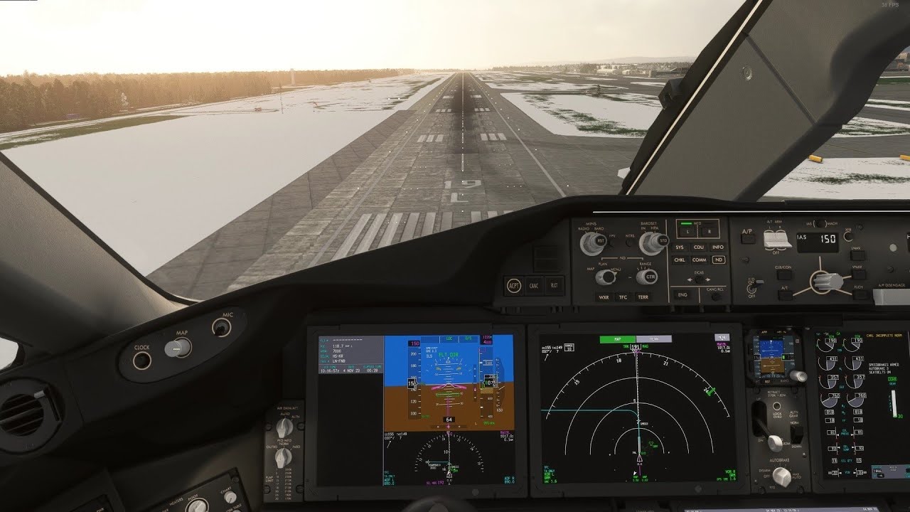 MSFS 2020 ✈ B787-9 | Landing in Oslo - Norway