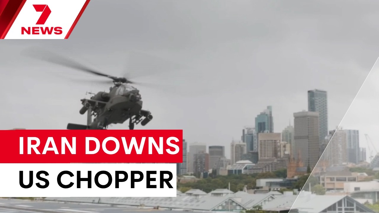 Американский вертолет сбит иранским дроном у Ормузского пролива | 7NEWS