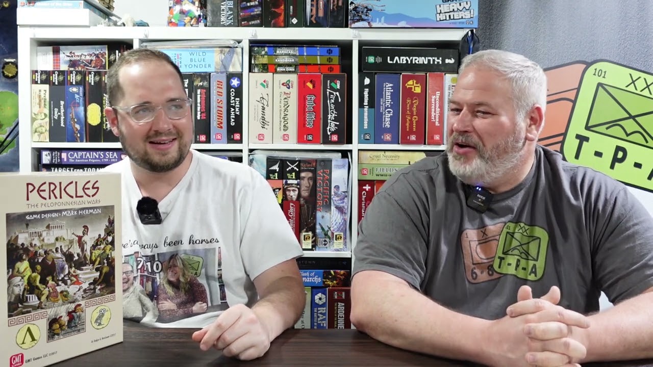 Обзор: Pericles 4-Player от GMT Games — The Players' Aid