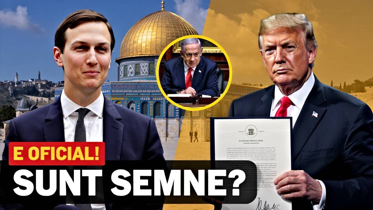 TRUMP ȘI KUSHNER ANUNȚĂ PLANUL! BIBLIA AVEA DREPTATE!