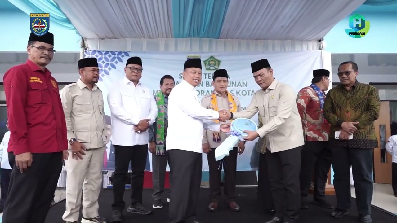 Peresmian MTsN Pancoran Mas Kota Depok Kel  Rangkapan Jaya Baru