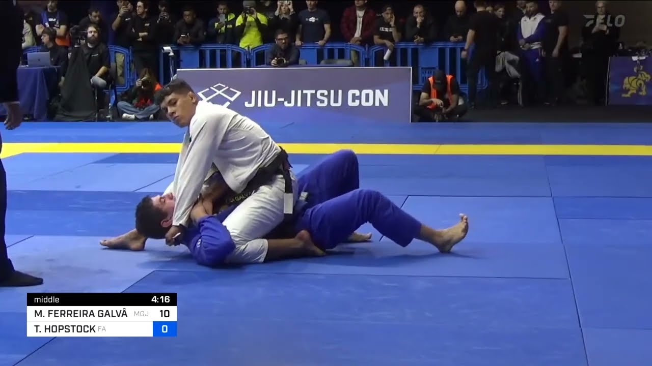 Mica Galvão vs Tarik Hopstock | 2024 European Jiu-Jitsu IBJJF Championship