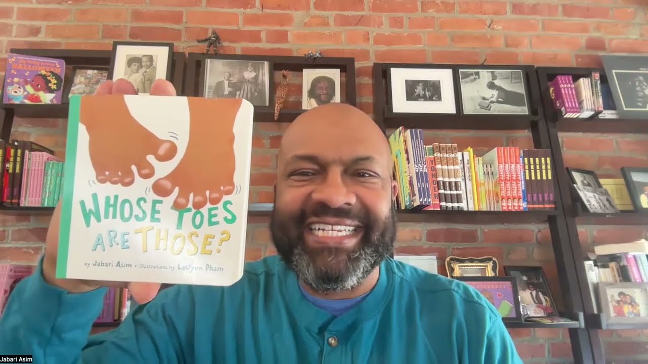Meet Jabari Asim, author of WHOSE TOES ARE THOSE?