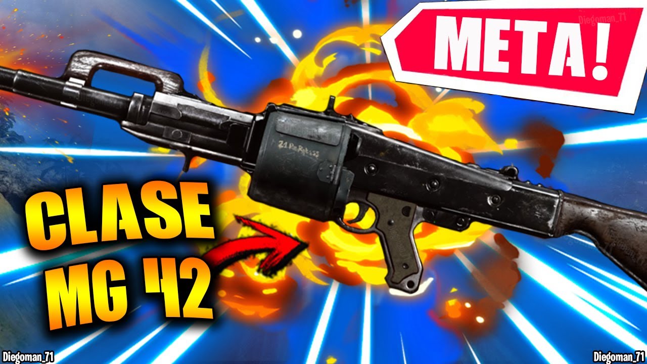 MEJOR CLASE MG42 META CALL OF DUTY VANGUARD